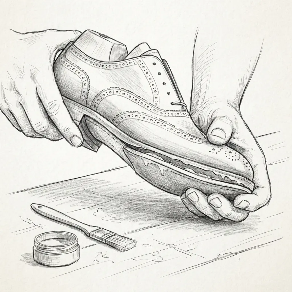 Attaching the Sole (Bottoming)